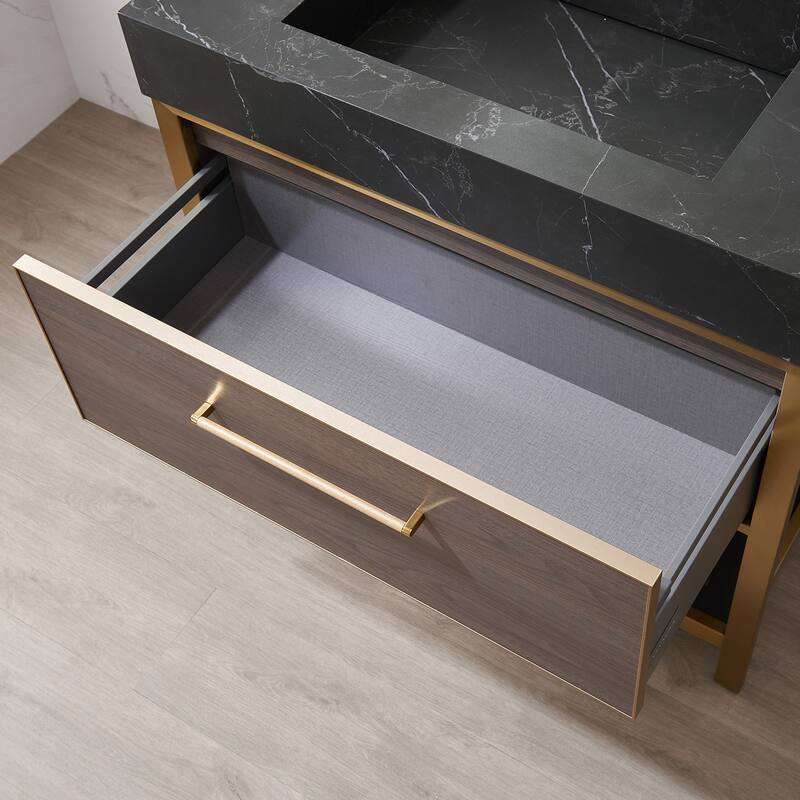 Segovia Bath Vanity with Sintered Stone Top