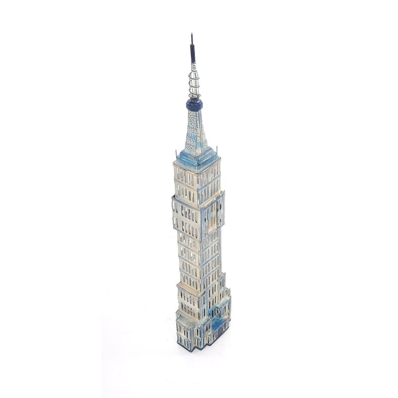 Vintage The Empire State Saving Box Nyc Landmark Building Sculpture Statue