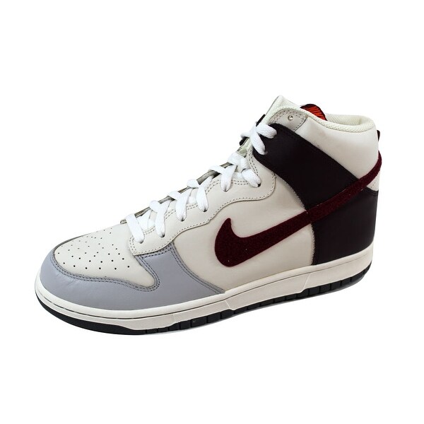 Nike Men's Dunk High Neutral Grey/Deep Garnet-Sail 309432-062