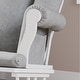 preview thumbnail 4 of 36, Forever Eclectic Cozy Glider Rocker and Ottoman