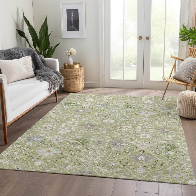 Premium Washable Super Soft Traditional Oushak Mayfield Rug