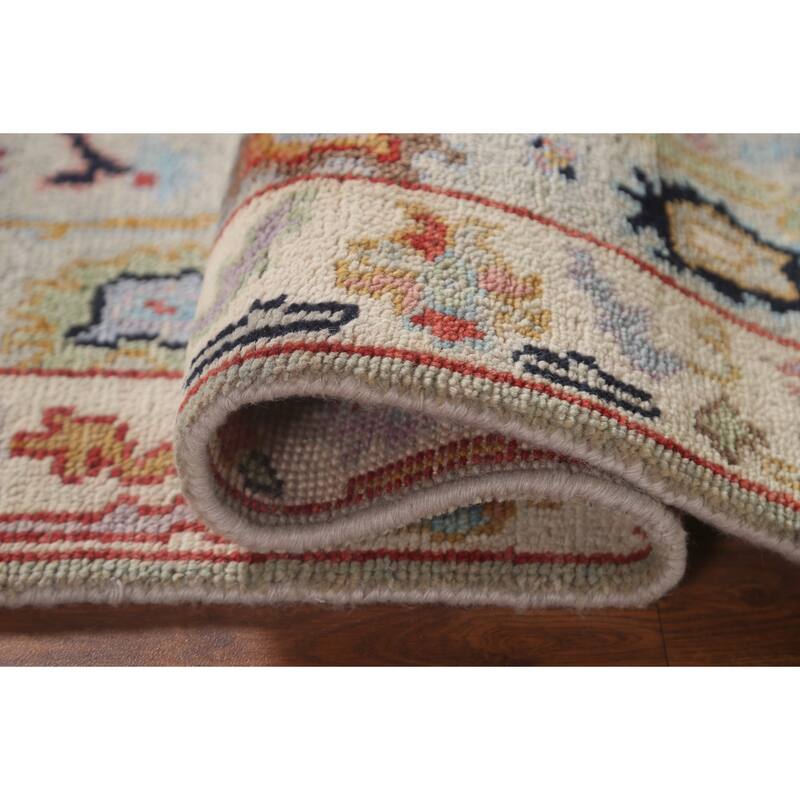 Oushak Oriental Accent Rug Handmade Wool Carpet - 2'6"x 5'10"