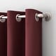 preview thumbnail 65 of 130, Sun Zero Saxon Energy Saving Blackout Grommet Curtain Panel, Single Panel
