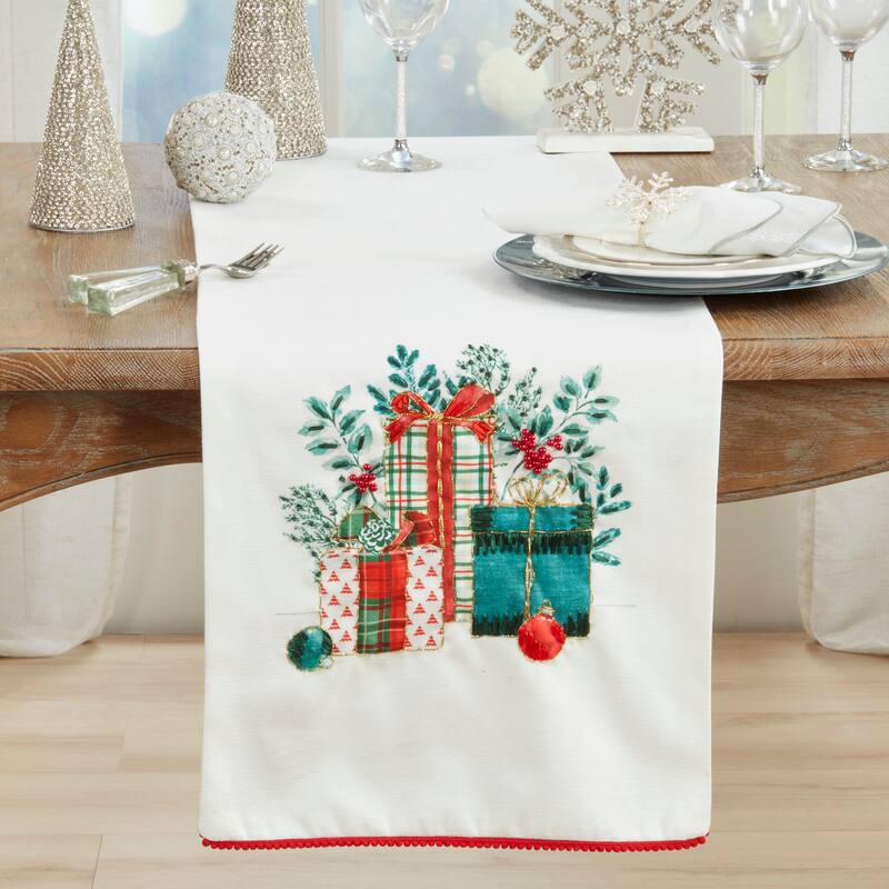 Christmas Gifts Table Runner - 16"x72"