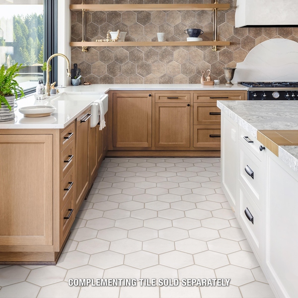 Merola Tile Capri Hex Terra 7