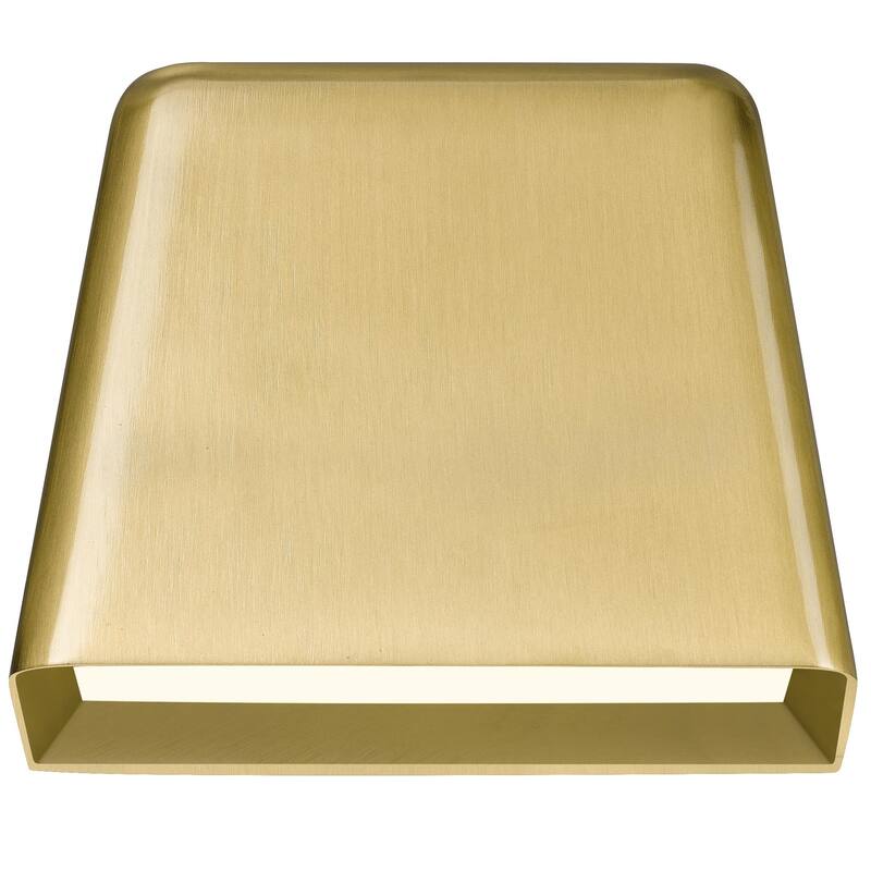 5.5" Brushed Brass LED Wall Sconce