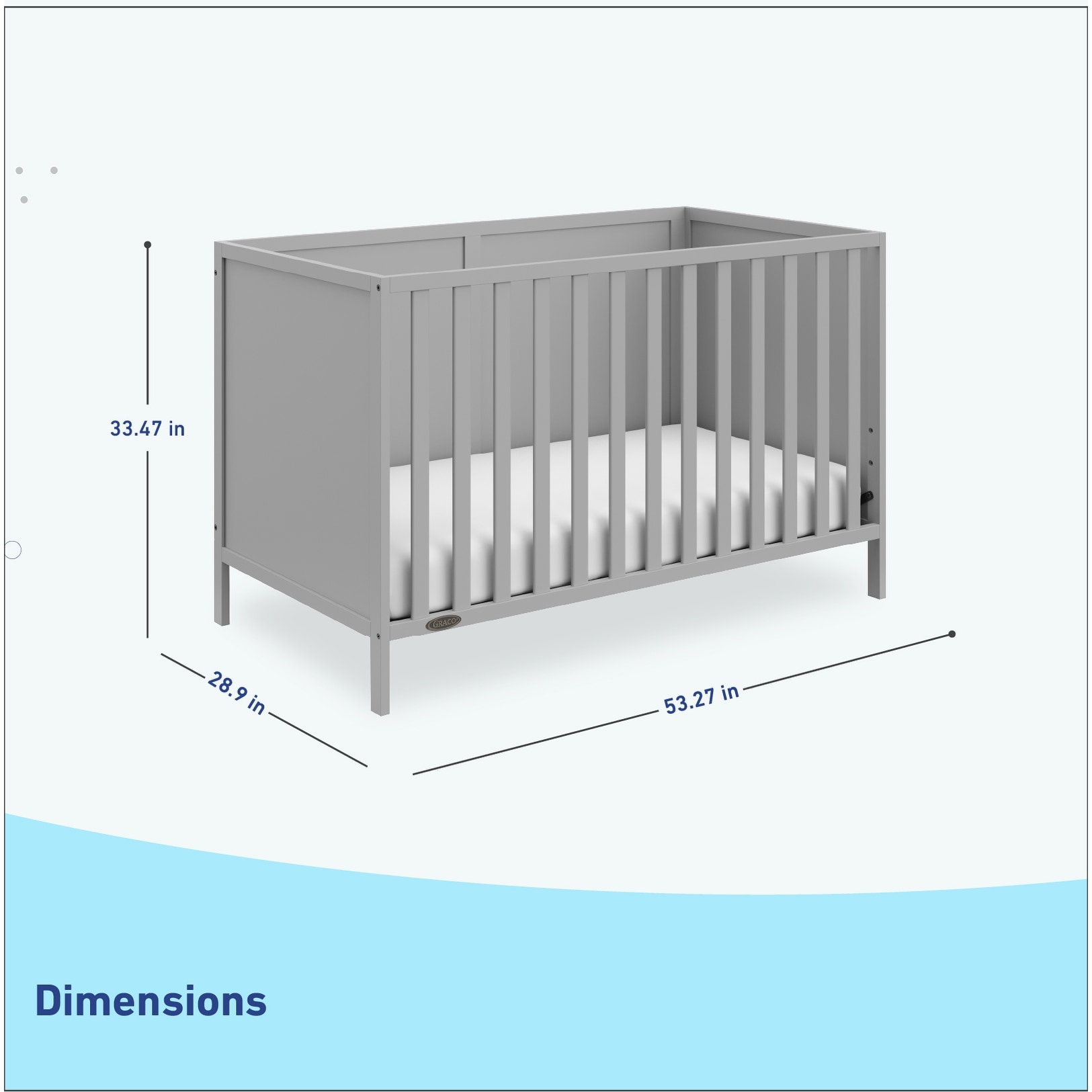 Graco Theo 3 in 1 Convertible Crib Bed Bath Beyond 35316261