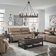 preview thumbnail 5 of 7, The Gray Barn Orchard House Vintage Wagon Wheel 16-light Chandelier