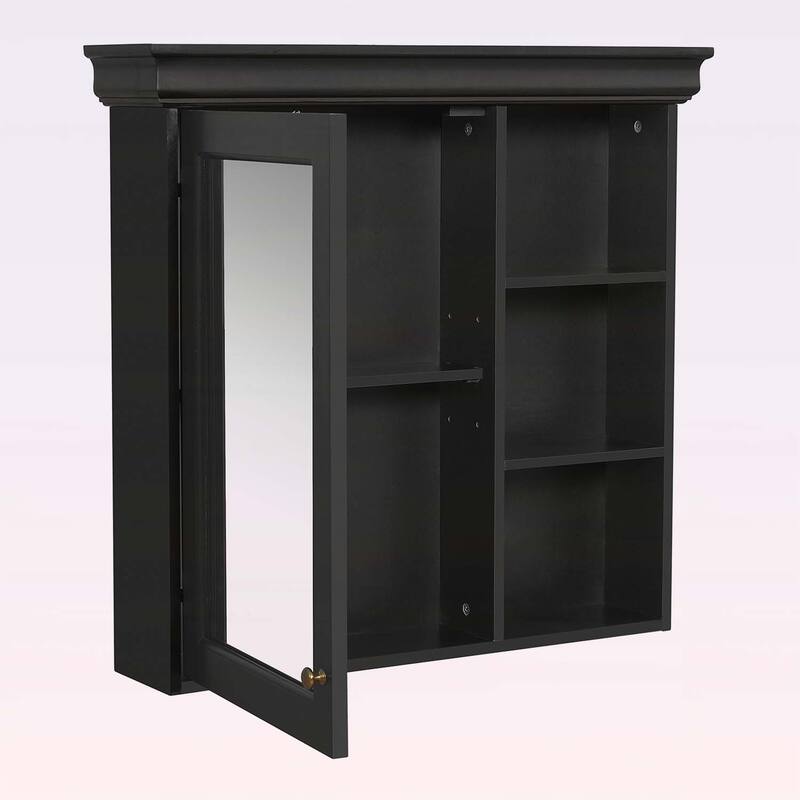30'' x 28'' Bathroom Medicine Cabinet with Mirror,Wall Mounted Storage Organizer for Over the Toilet