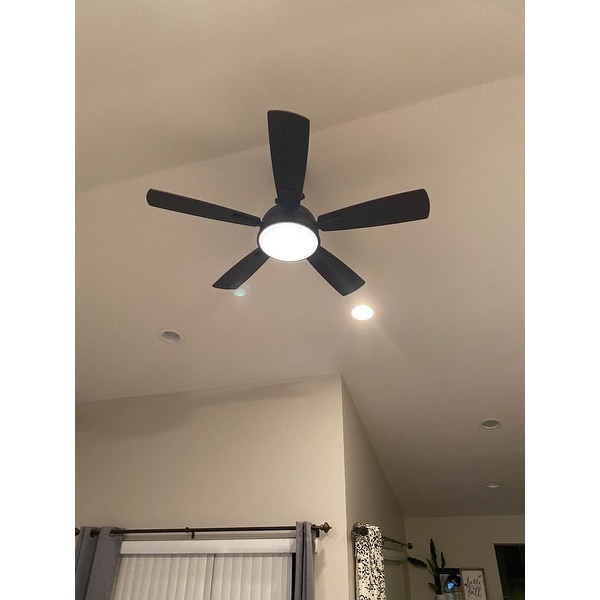 Walton 52 In. Bronze Loft Ceiling Fan 