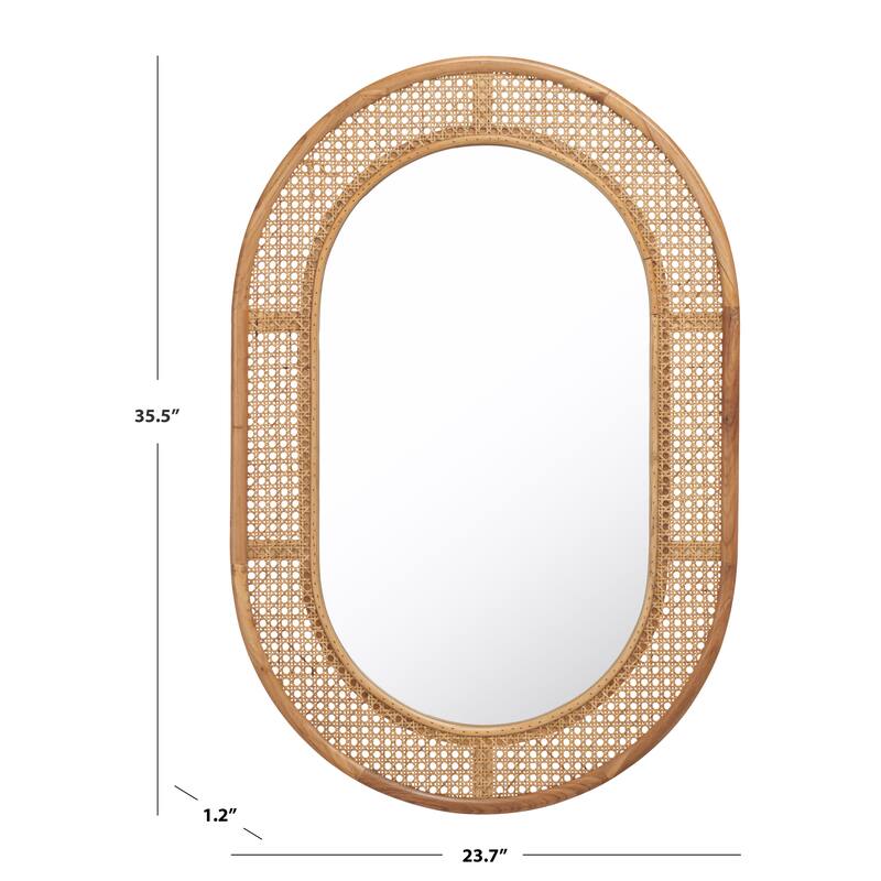 SAFAVIEH Rubi 24" Mirror - 24" W x 1" D x 36" H
