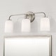 preview thumbnail 11 of 11, Lawson 3-light Bath/ Vanity Fixture w/ Soft White Glass