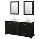Option Dark Espresso / Giotto Quartz Top / Polished