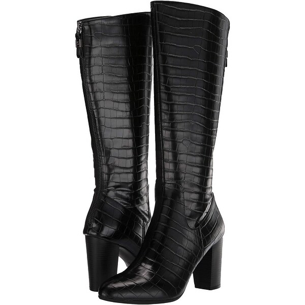 anne klein boots black