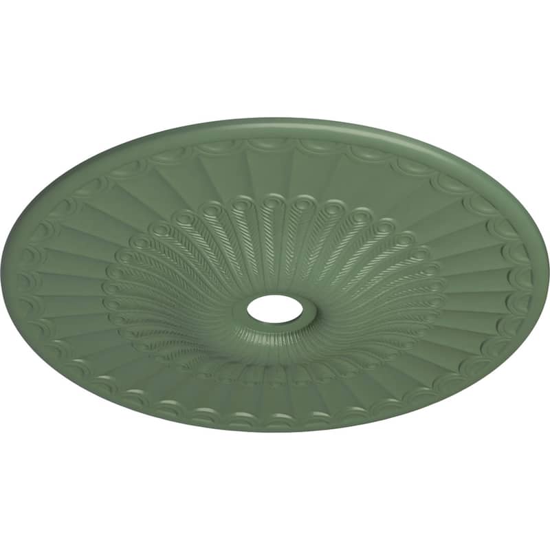 36 5/8"OD x 3 5/8"ID x 2 3/8"P Galveston Ceiling Medallion