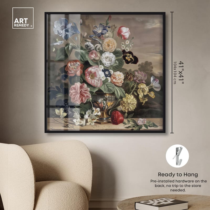 Classical Dream Vase II Shadowbox by Art Remedy