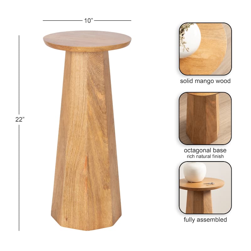 Kate and Laurel Hemingson Round Drink Table