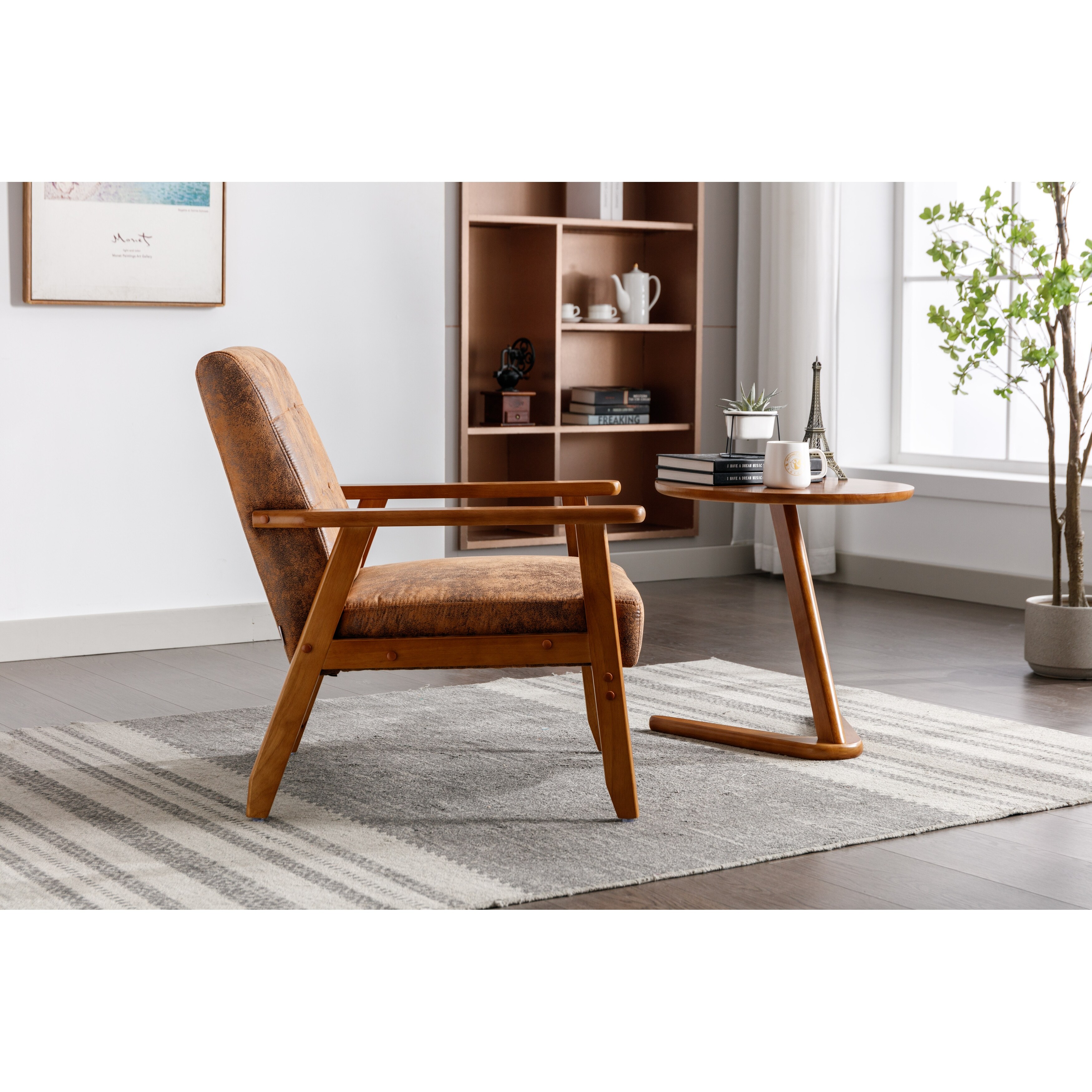 Microsuede accent chair store