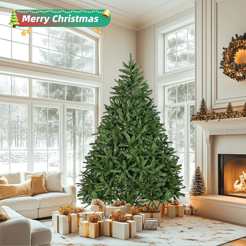 GDFStudio - Ethan Guide to the Elegant 7ft Artificial Christmas Tree - Green