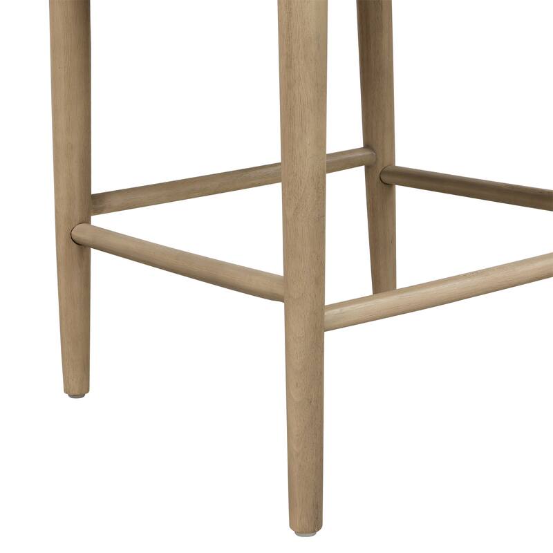Counter Stool In Pebble Fabric (Set of 2)