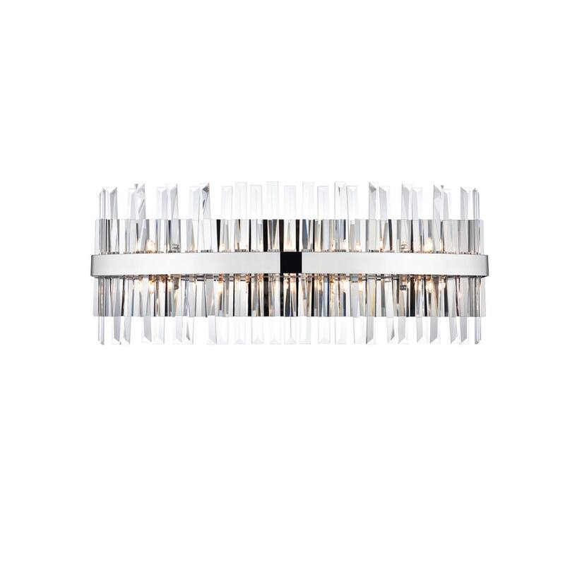 Indigo Home 30 inch crystal bath sconce