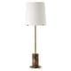 preview thumbnail 4 of 4, Uttermost Sepia Brown Marble Buffet Lamp - 36" H X 12" W X 12" D
