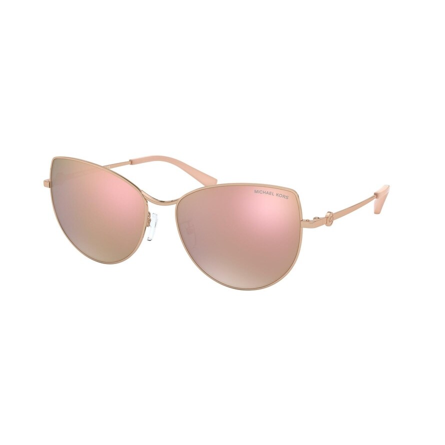 Shop Michael Kors Mk1062 1108m5 58 Rose Gold Woman Cat Eye