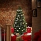 preview thumbnail 5 of 19, Realistic Green Spruce Artificial Christmas Tree with Stand