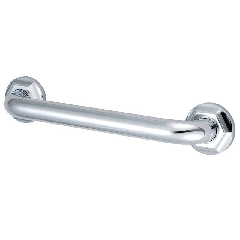 Kingston Brass Metropolitan 24-Inch x 1-1/4-Inch O.D Grab Bar - Polished Chrome