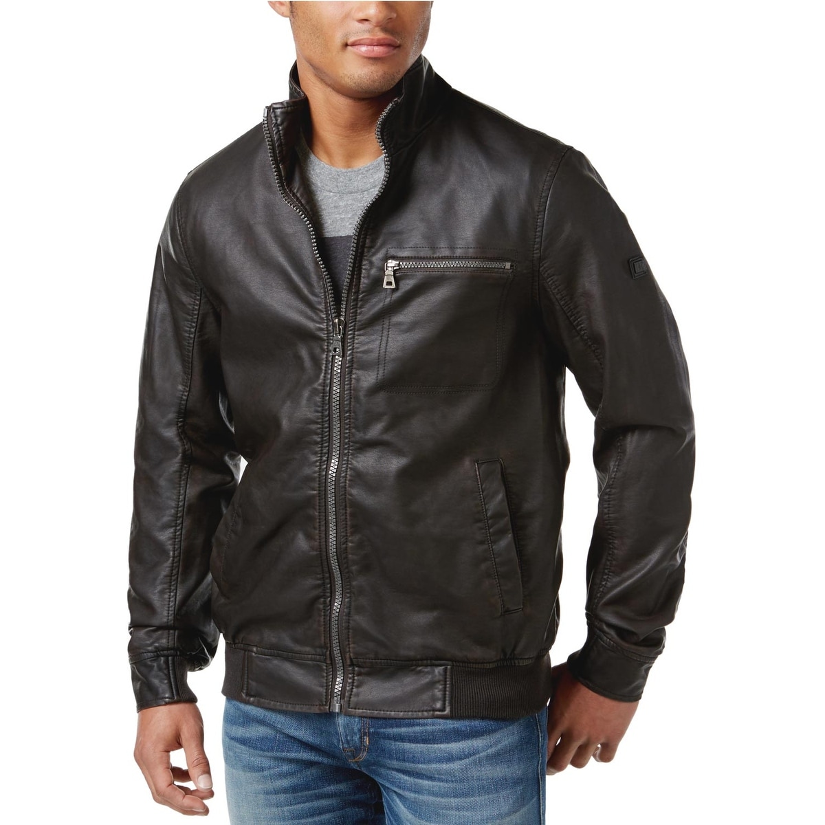 international concepts leather jacket