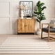 preview thumbnail 6 of 7, Nuloom Darina Casual Striped Cotton Area Rug