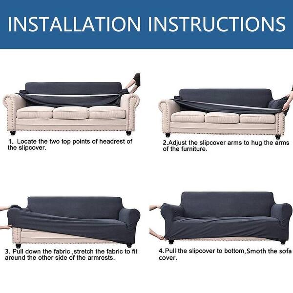 Shop Stretch Sofa Slipcover 1 Piece Couch Sofa Cover Overstock