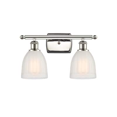 Innovations Lighting Brookfield 2 Light 16" Wide Bathroom Vanity Light
