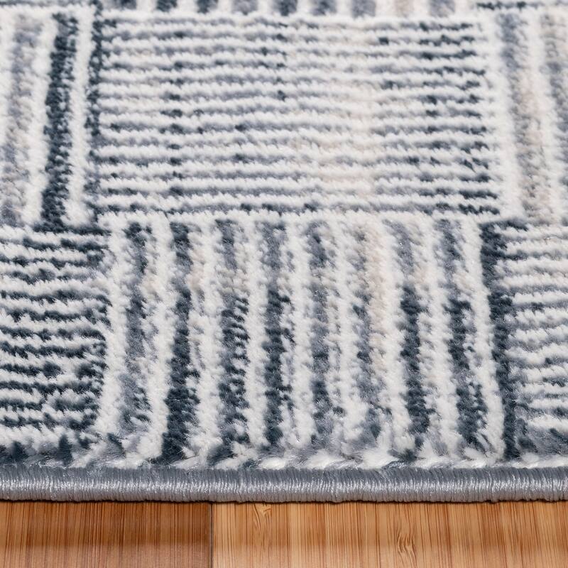 Gertmenian Flora Transitional Casual Modern Soft High-Low Polypropylene Polyester Indoor Area Rug Collection