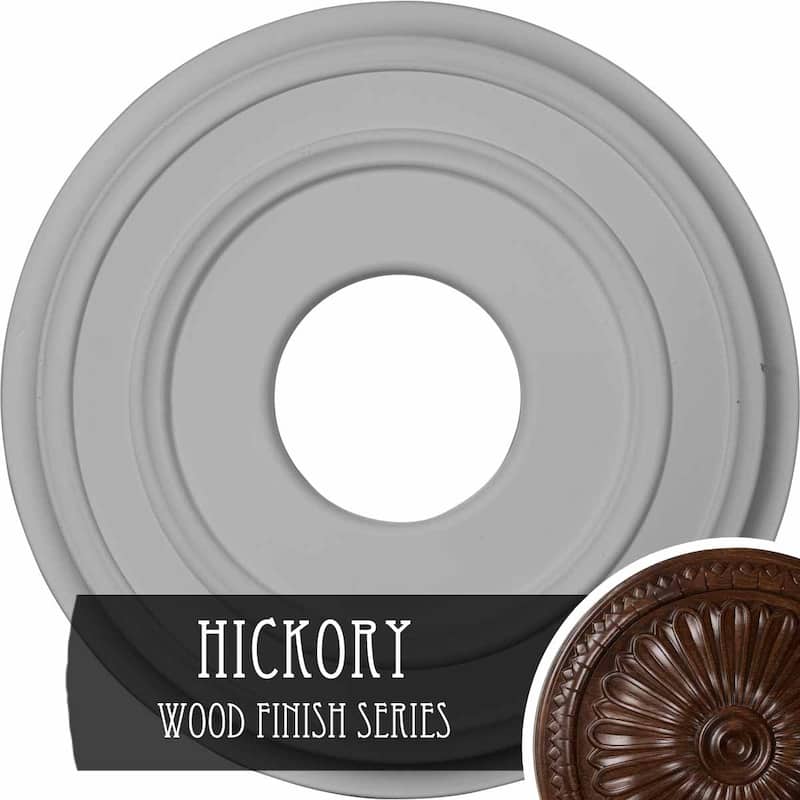 12 3/8"OD x 4"ID x 1 1/8"P Classic Ceiling Medallion