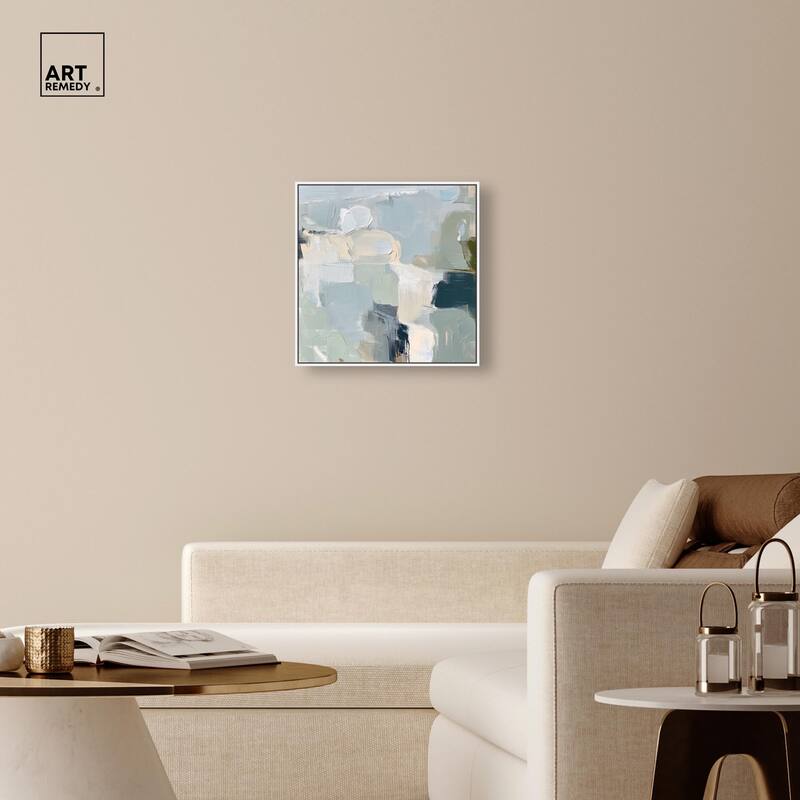 Seafoam and Sand II Canvas by Art Remedy