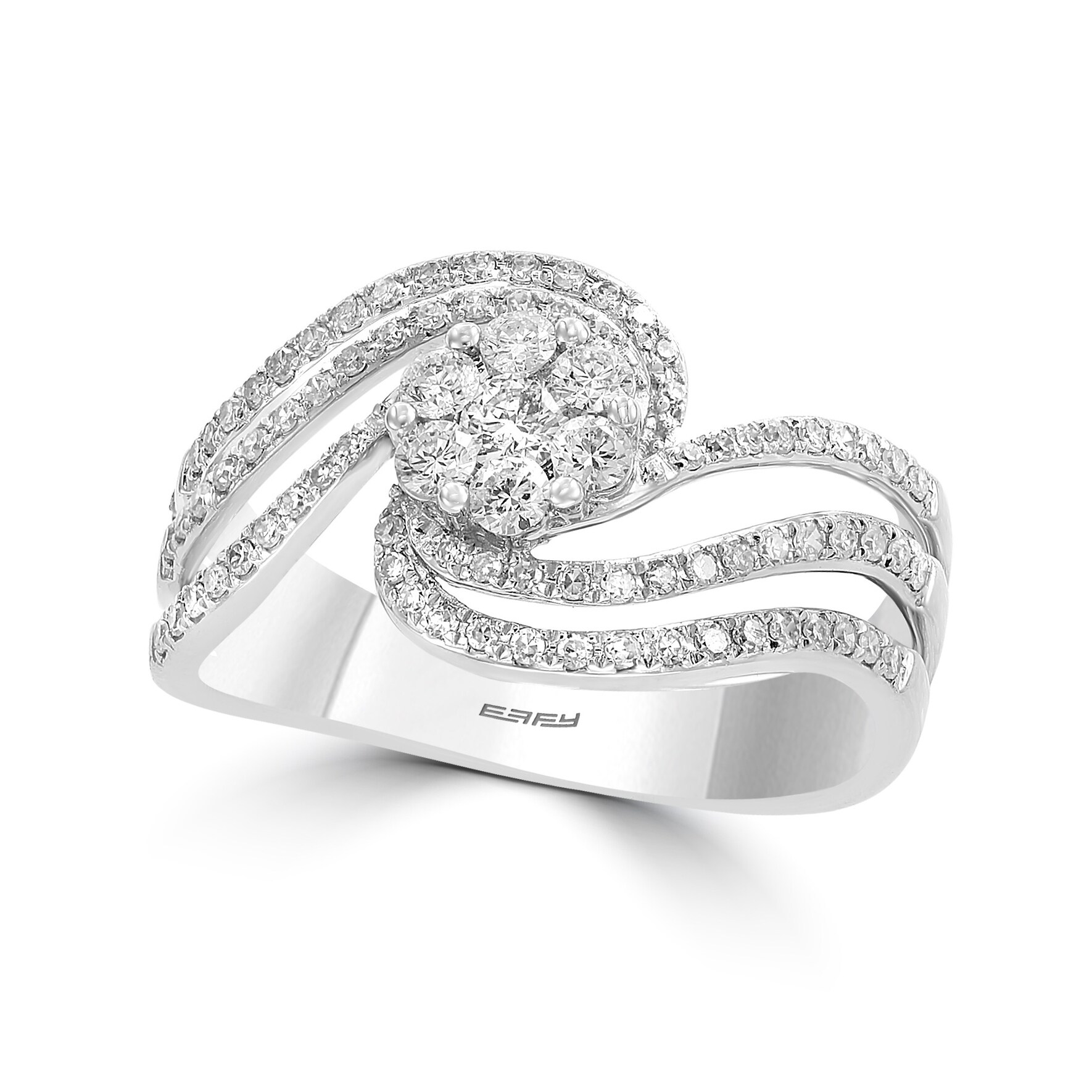 diamond cluster ring