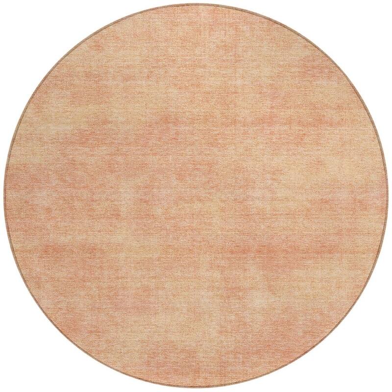 HomeRoots Solid Color Transitional Rectangle Outdoor Rug