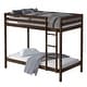 preview thumbnail 11 of 30, CraftPorch Modern Twin Over Twin Size Wooden Bunk Bed