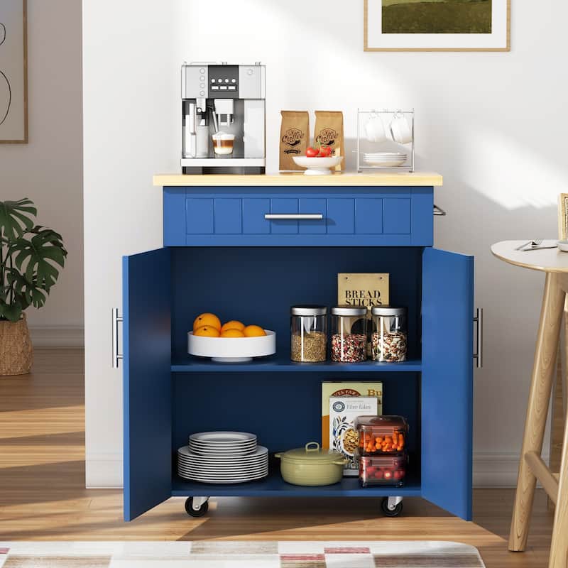 Futzca Storage Kitchen Island Cart