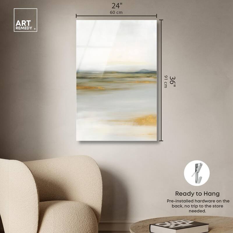 Misty Expanse I Acrylic by Art Remedy, Ready to Hang