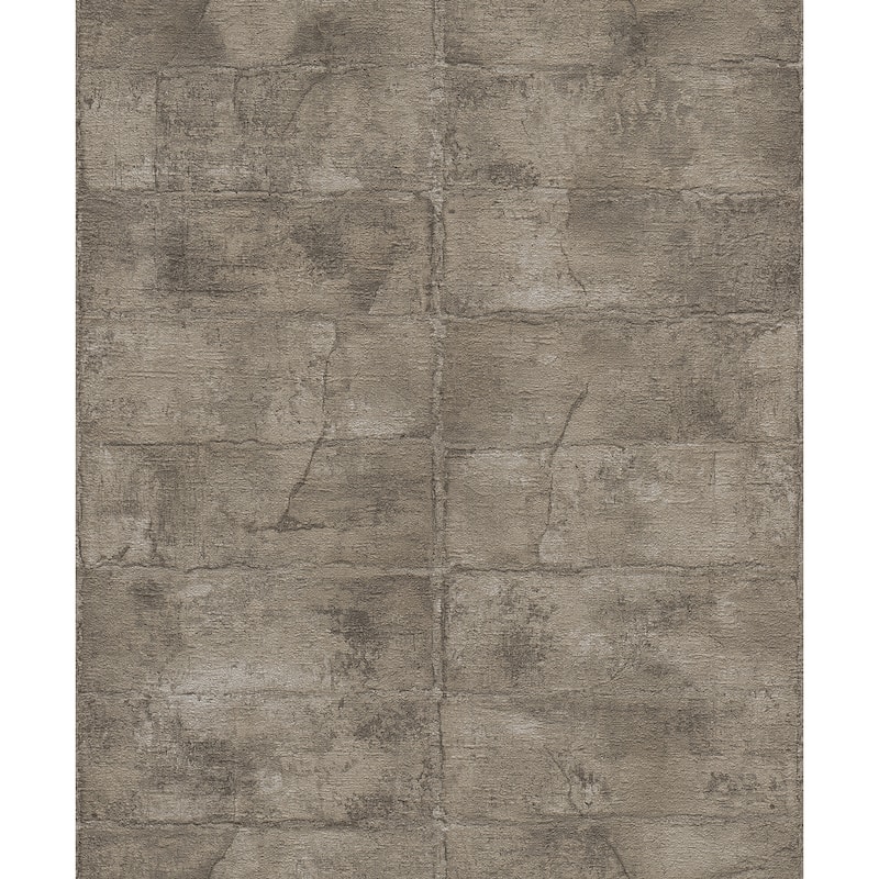 Advantage Clay Dark Grey Stone Wallpaper - 20.9 x 396 x 0.025
