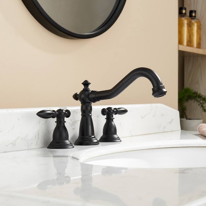 Miseno 113123-BAF Corella 1.2 GPM Widespread Bathroom Faucet