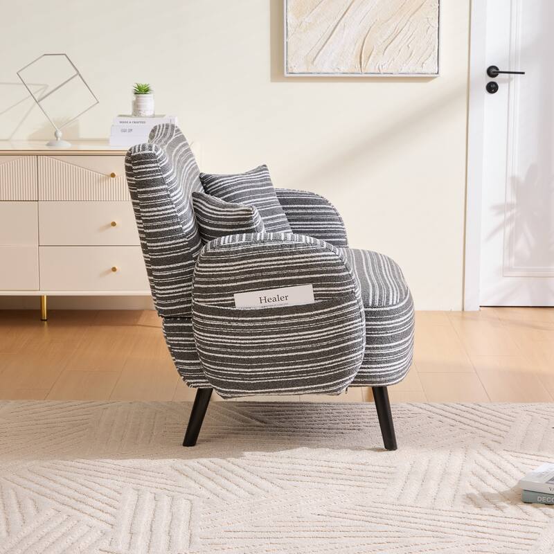 Modern style two-seater sofa