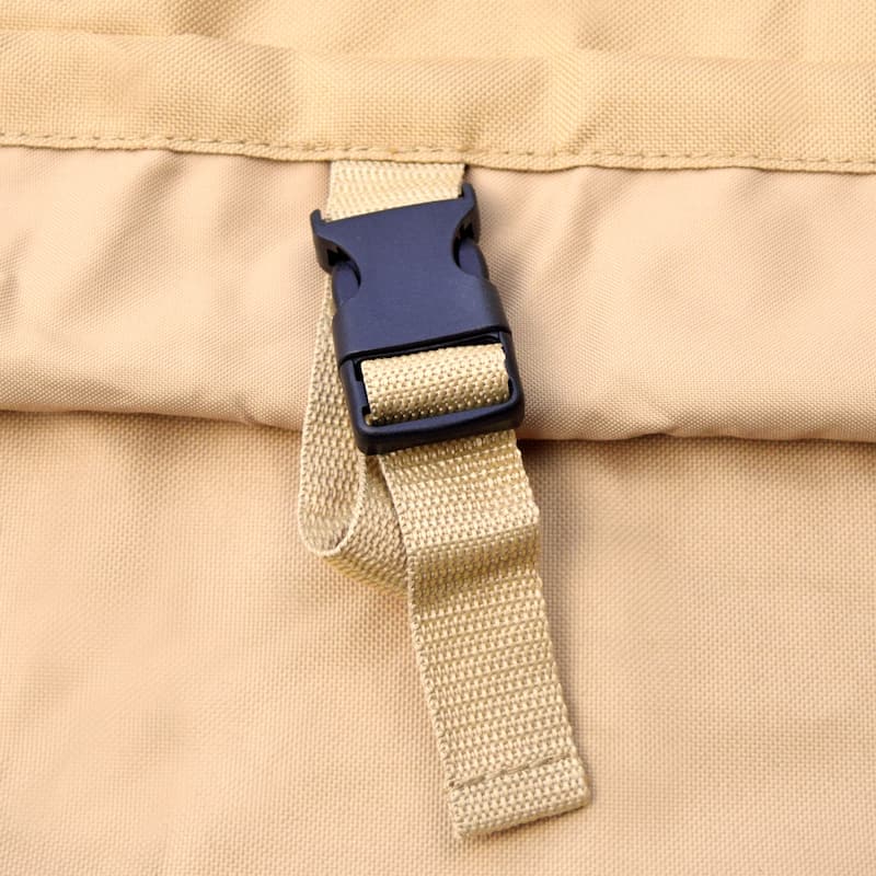 Budge StormBlock™ Savanna Patio Cushion Storage Bag Tan - 22"H x 48"W x 18"Deep