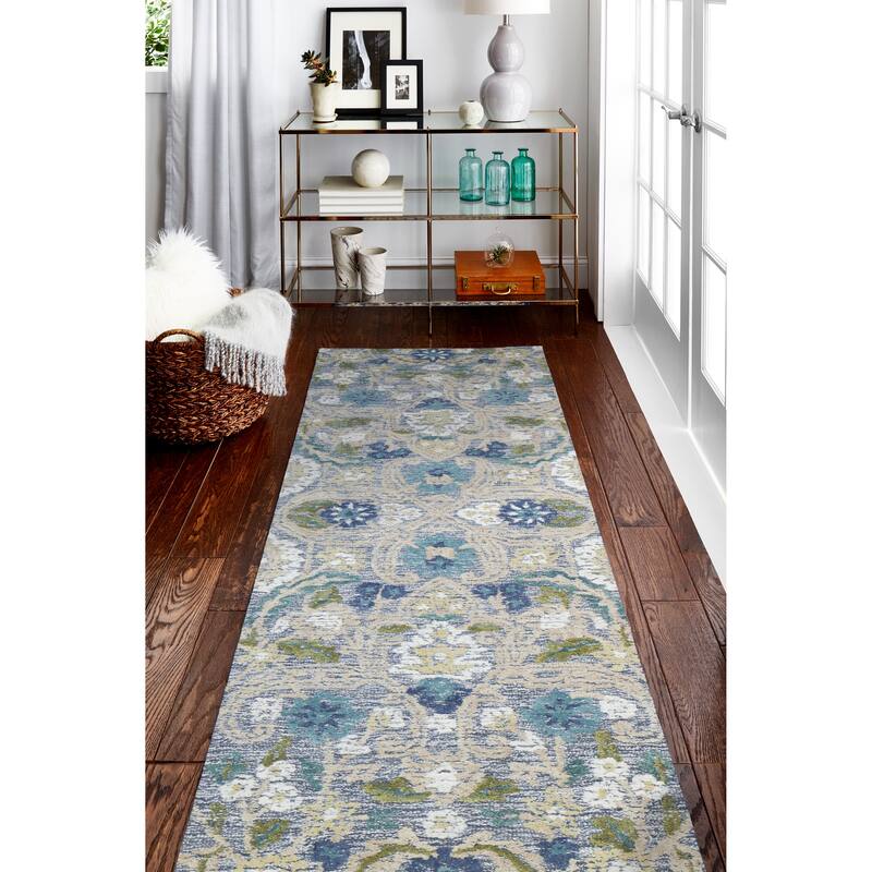 Bashian Natalee Slate Transitional Area Rug