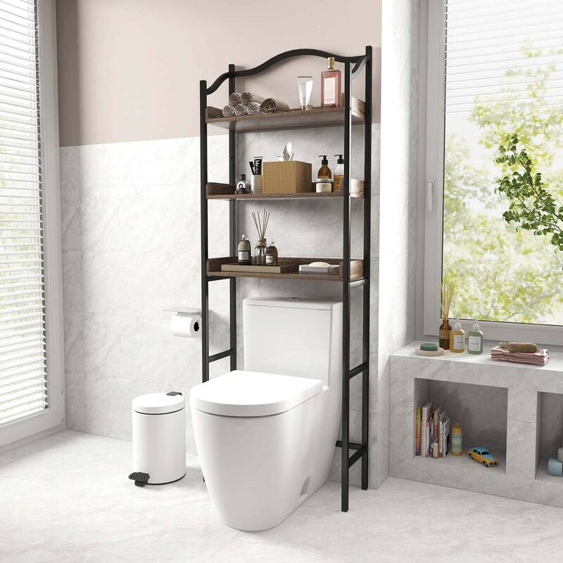Costway 3-Tier Over-The-Toilet Bathroom Spacesaver Storage Rack - See Details