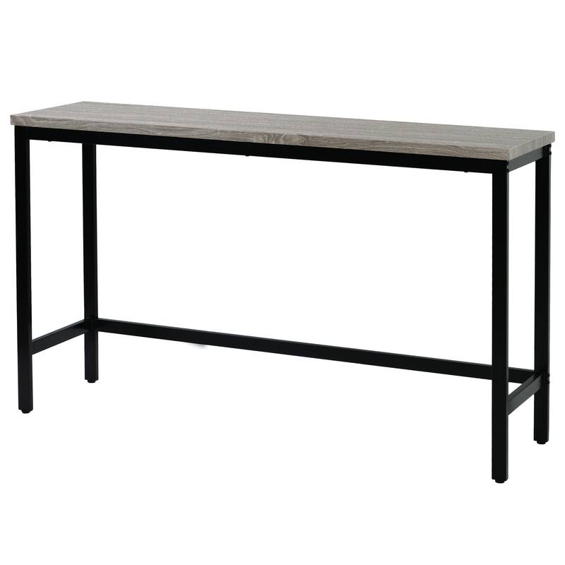 Stylish 4-Piece Dining Table Set with Long Rectangular Table, Stools, and Storage-Friendly Design for Apartments