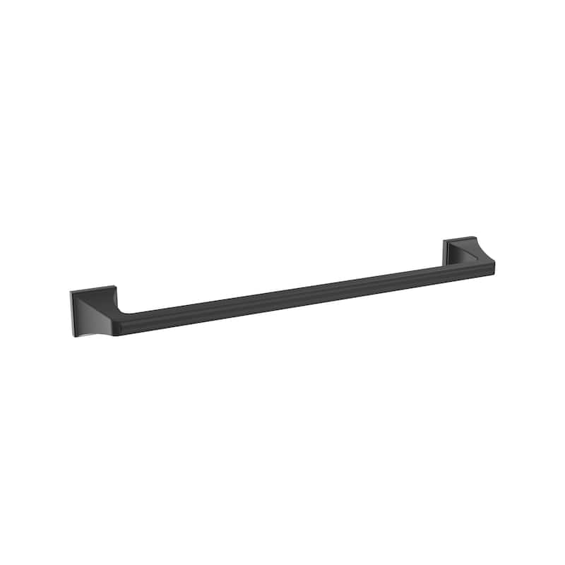Amerock Mulholland Bathroom Towel Bar - 18" - Matte Black