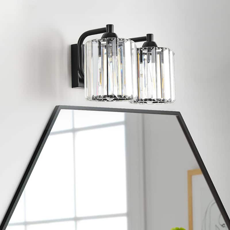 Crystal Dimmable Wall Sconce Light